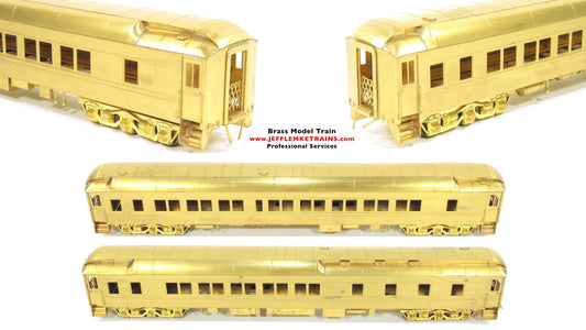 HO Scale Brass SOHO 2102 Pullman LAKE CHARLES 10-1-2 Sleeper Heavyweight Passenger Car