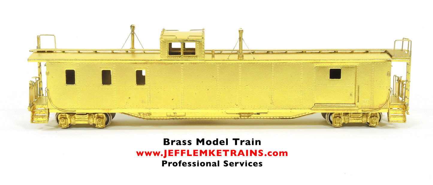 HO Scale Brass Overland Models OMI 1109 Great Northern Railway X-181 Caboose made by Ajin Precision of Korea 1980