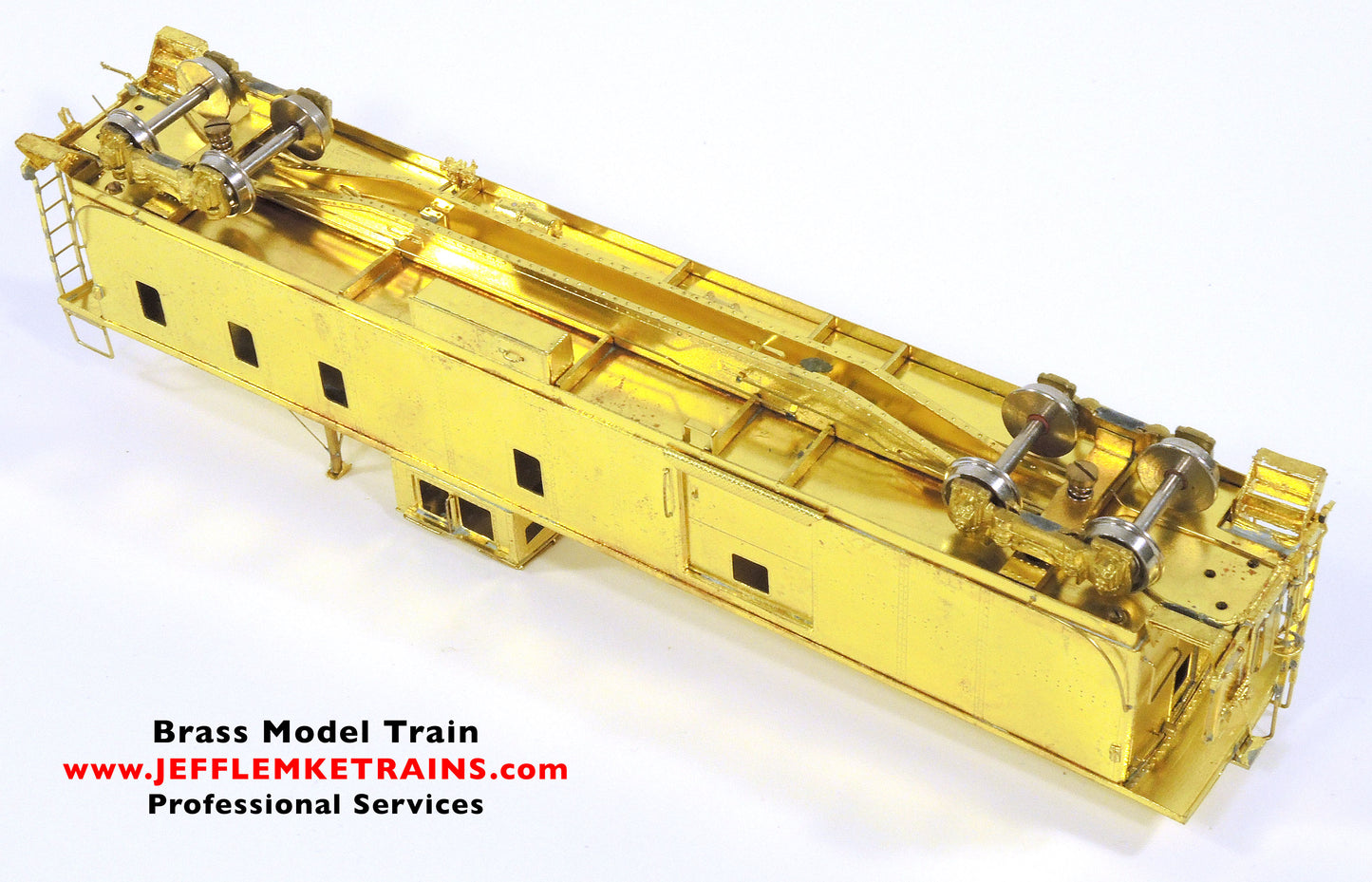 HO Scale Brass Overland Models OMI 1109 Great Northern Railway X-181 Caboose made by Ajin Precision of Korea 1980