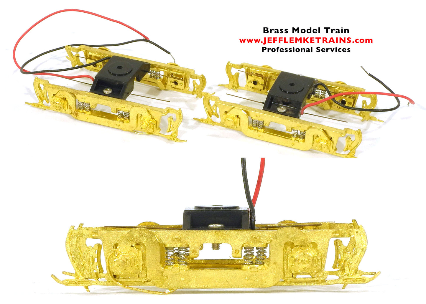 HO Scale Brass Overland Models OMI 2301 Canadian ALCO Lightweight Truck Sideframe Set