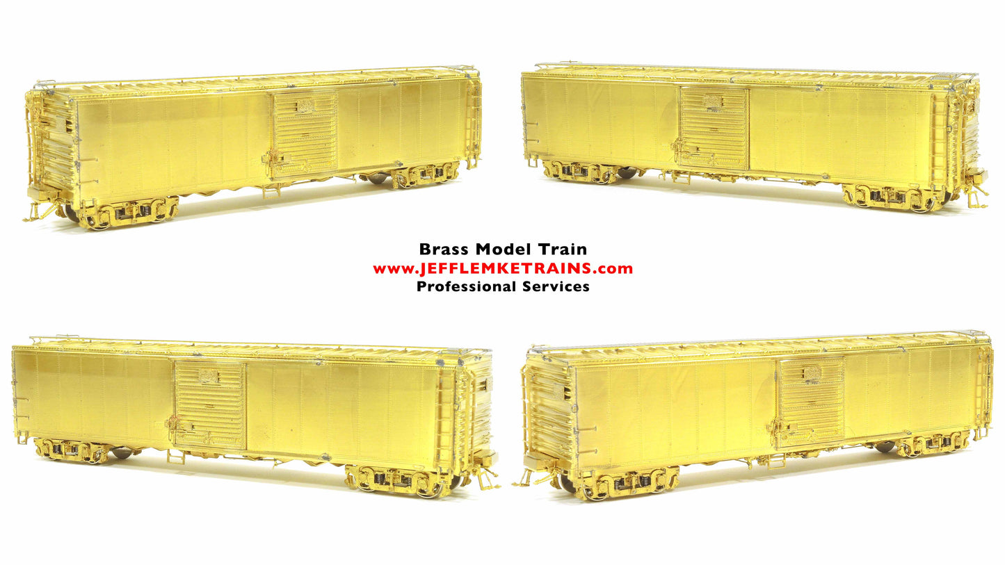 HO Scale Brass Overland Models OMI 3083 Great Northern 50 Foot Steel Passenger Boxcar by Ajin Precision of Korea 1987