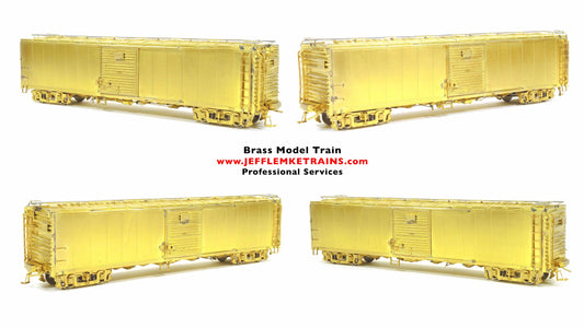 HO Scale Brass Overland Models OMI 3083 Great Northern 50 Foot Steel Passenger Boxcar by Ajin Precision of Korea 1987