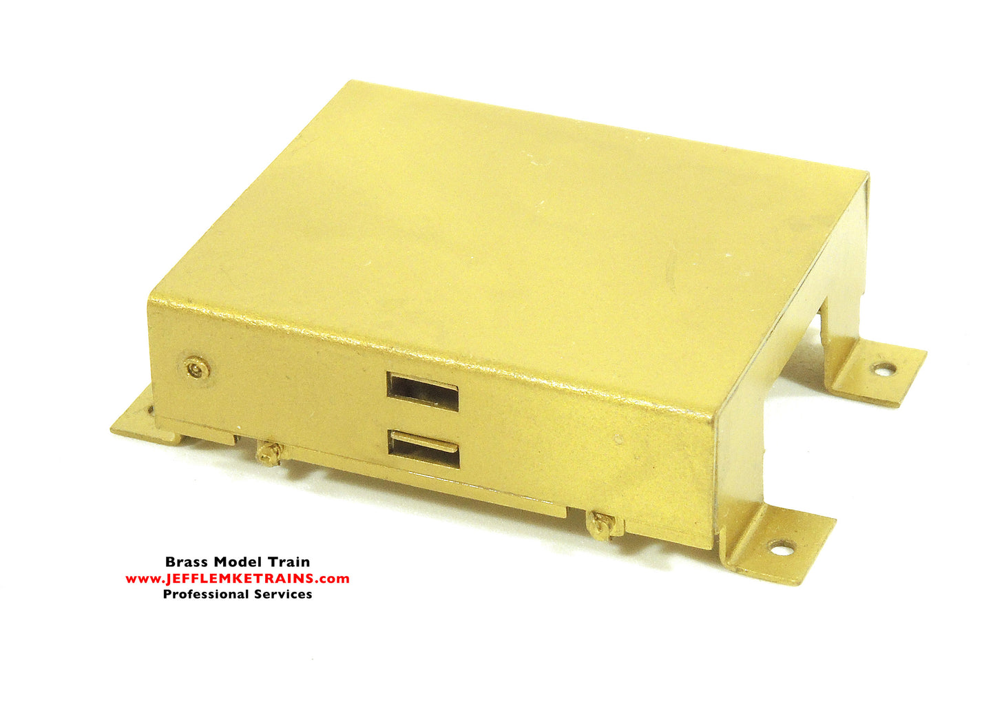 HO Scale Brass Overland Models OMI 1813 GE UM20 Diesel Locomotive Fuel Tanks made by Ajin Precision 1982