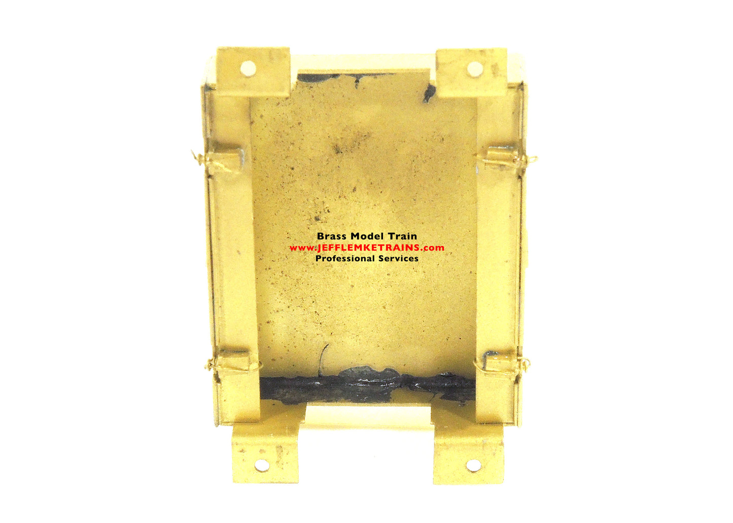 HO Scale Brass Overland Models OMI 1813 GE UM20 Diesel Locomotive Fuel Tanks made by Ajin Precision 1982