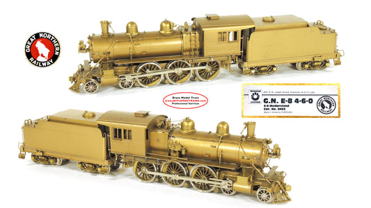 HO Scale Brass Oriental Limited Great Northern E-8 4-6-0 Modernized made by Diayoung of Korea 1985