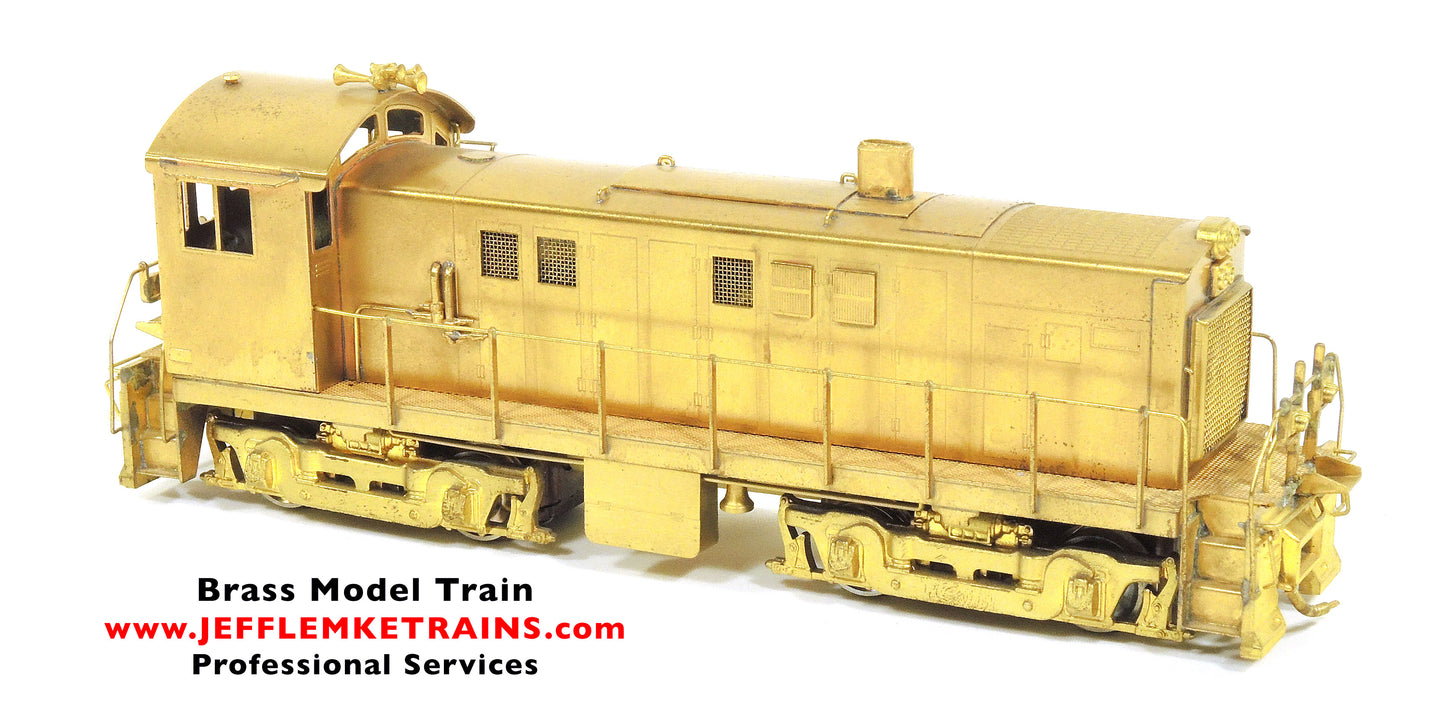 HO Scale Brass ALCO Models ALCO S5 and S6 900 HP Switcher made by KTM of Japan 1976