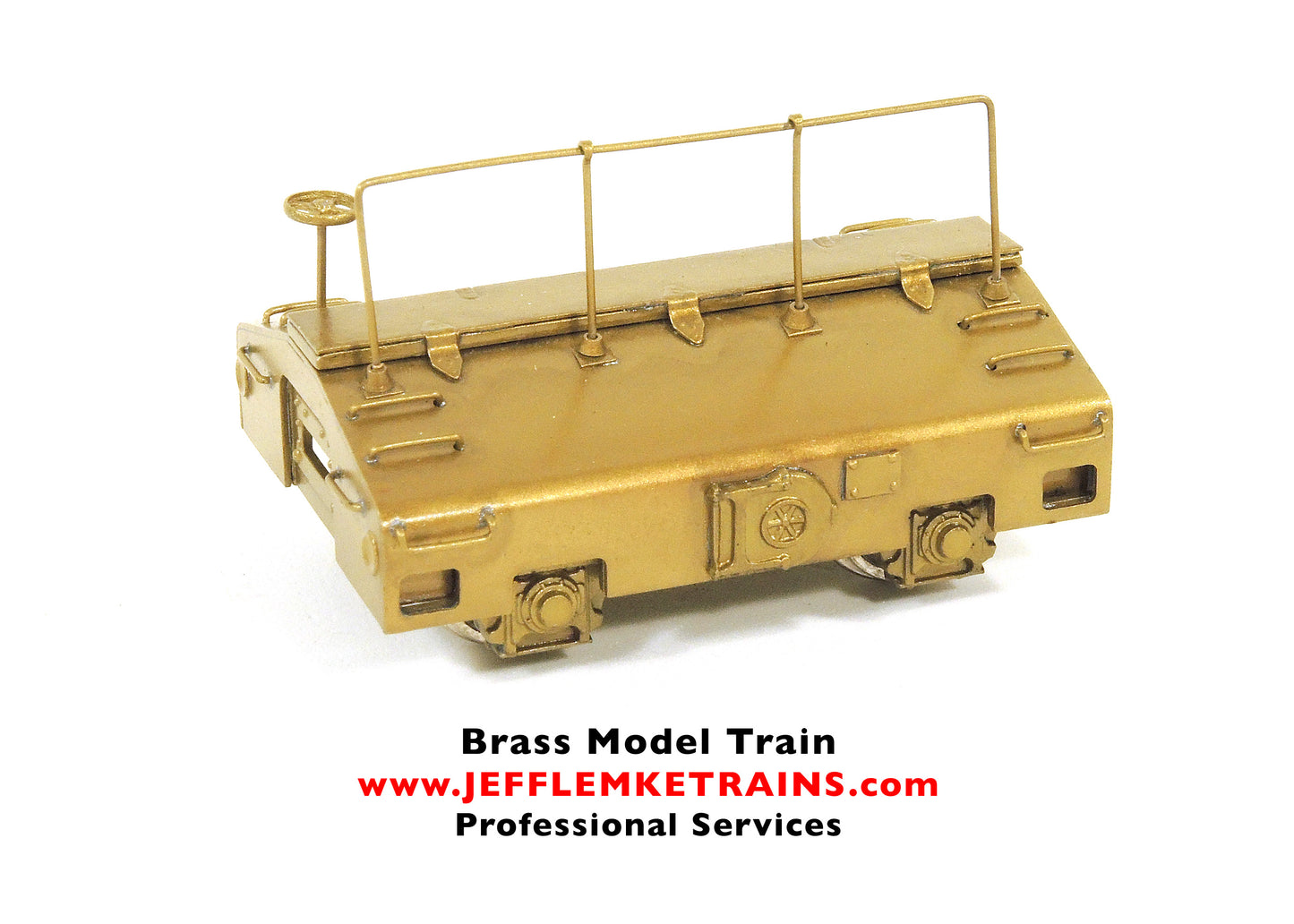 HO Scale Brass Hallmark Models Scale Test Weight Car made by Dong Jin of Korea