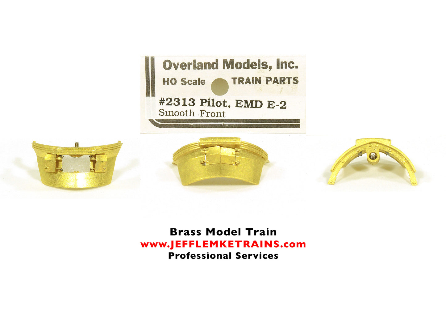 HO Scale Brass Overland Models OMI 2313 Pilot EMD E-2 Smooth Front