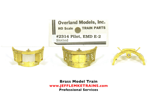 HO Scale Brass Overland Models OMI 2314 Pilot EMD E-2 Slotted