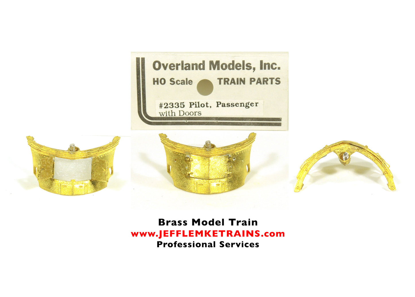 HO Scale Brass Overland Models OMI 2335 Pilot Passenger with Doors