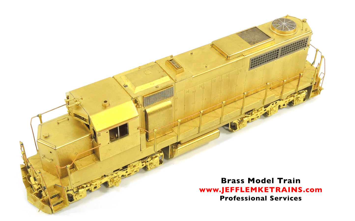 HO Scale Brass Overland Models OMI 5119 Milwaukee Road EMD SDL39 Unpainted by Ajin Precision of Korea 1994