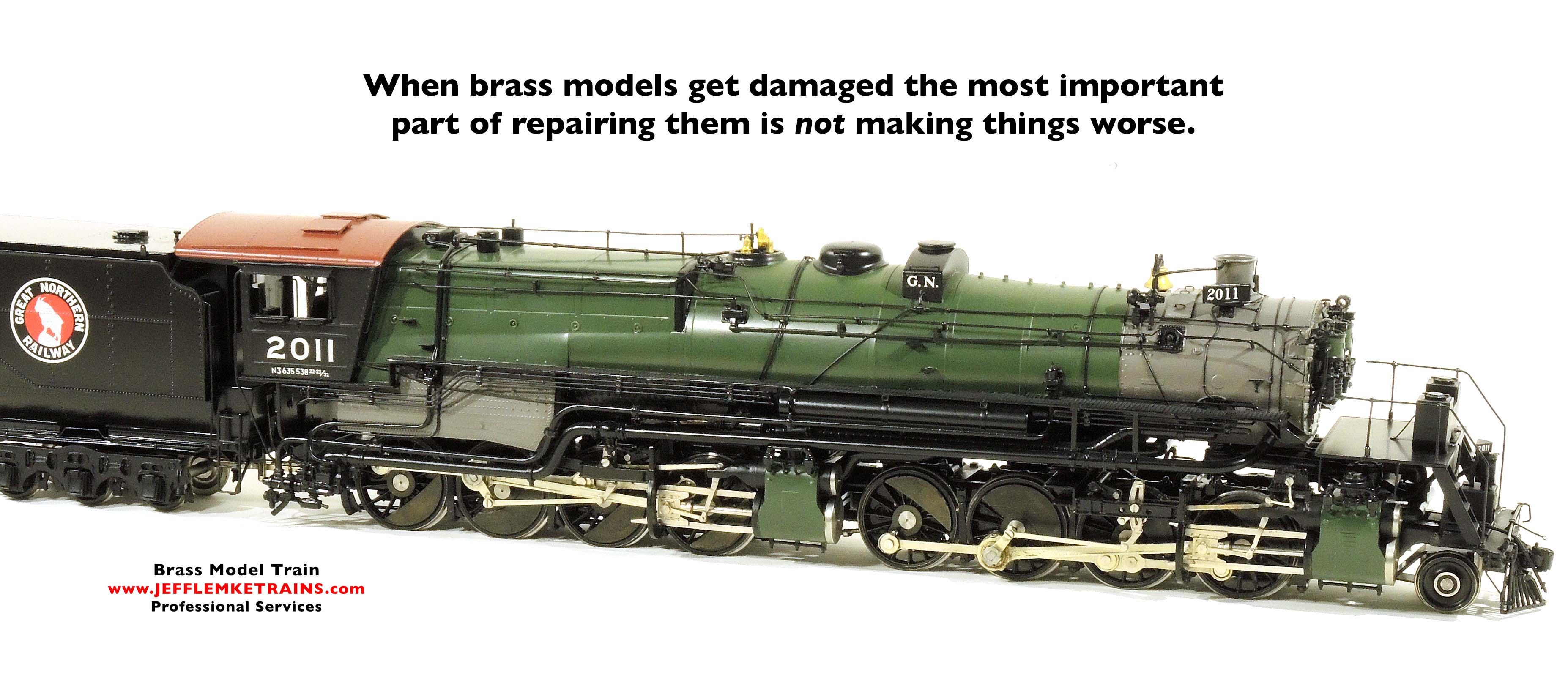 Brass Model Train Professional Repairs by Jeff Lemke Trains