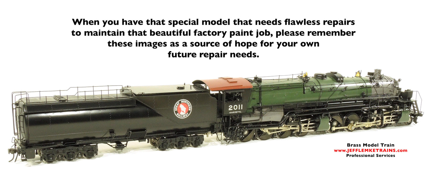 Brass Model Train Professional Repairs by Jeff Lemke Trains, Inc.